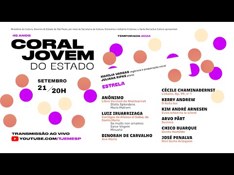 Coral Jovem do Estado | Programa: Estrela