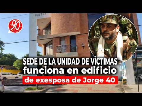 La sede de la Unidad de Víctimas que funciona en edificio de exesposa de Jorge 40