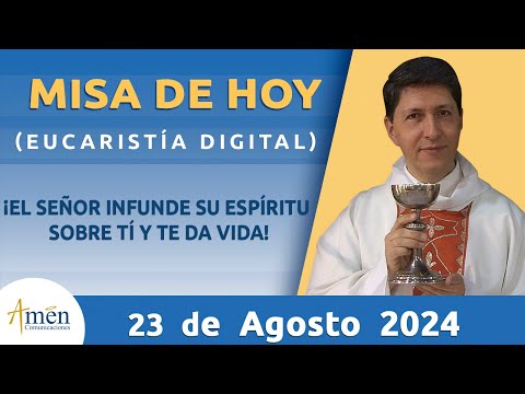 Misa de Hoy Viernes 23 Agosto 2024 l Padre Carlos Yepes | Eucaristía Digital