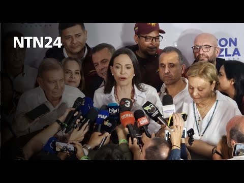 Pedimos a los venezolanos que se queden en centros de votación en vigilia: María Corina Machado