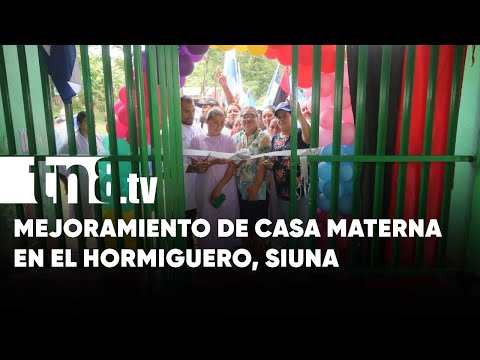 ¡Más bonita! Remodelan casa materna en El Hormiguero, Siuna