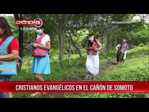 Pastores de Madriz disfrutaron de las maravillas del cañón de Somoto - Nicaragua