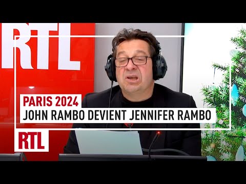 Laurent Gerra : John Rambo devient Jennifer Rambo pour Paris 2024
