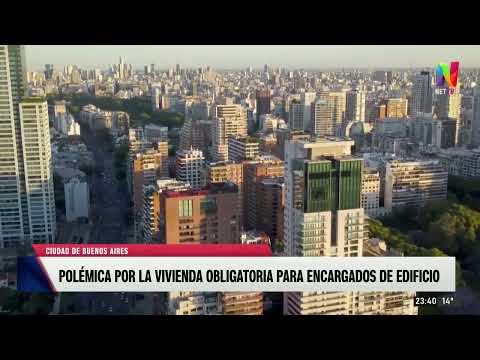 Polémica por la vivienda obligatoria para encargados de edificio en CABA