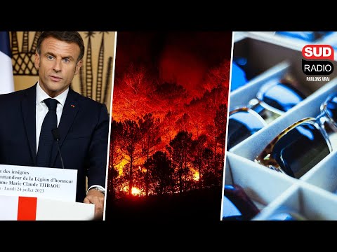 Macron en Nouvelle-Calédonie, la Grèce en proie aux incendies et député voleur en Norvège