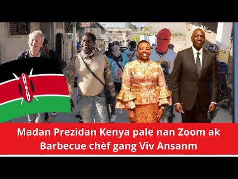Men Zen: Bagay yo Melanje, Madan Prezidan Kenya a rele ak Jimmy Cherizier Barbecue nan Zoom