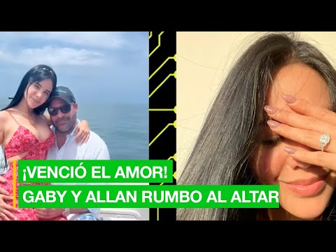 Triunfó el amor entre Allan Zenck y Gabriela Guerrero ¿Camino al altar?   | LHDF | Ecuavisa