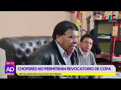 El Alto: No permitirán la recolección de firmas para revocatorio