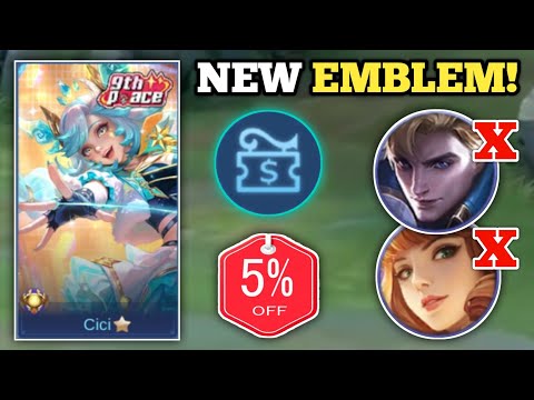 CICI NEW EMBLEM VS. ALUCARD & GUINEVERE! (5% discount!💀) CICI BEST BUILD 2025 -MLBB
