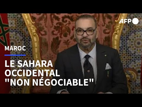 Crise algéro-marocaine: le Sahara occidental n'est pas à négocier affirme le roi du Maroc | AFP