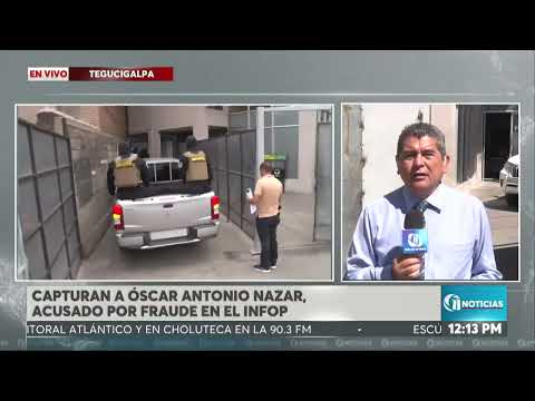 Capturan al Abog. Óscar Antonio Nazar, acusado por fraude en el INFOP