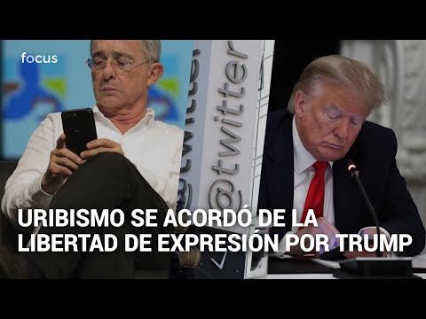 Uribismo salió en defensa de Trump por decisión de Twitter