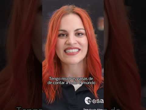 La primera astronauta española, Sara García, empezará sus entrenamientos en octubre