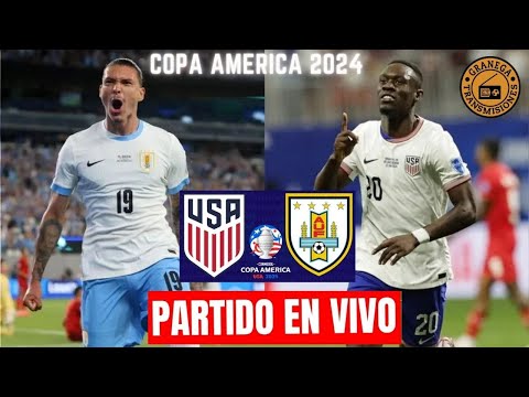 URUGUAY VS ESTADOS UNIDOS EN VIVO  Copa America 2024 Fecha3