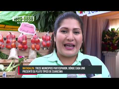 Realizan con éxito el festival departamental Sabores de Cuaresma en Jinotega - Nicaragua