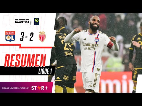 ¡DERROTA DEL PRINCIPADO Y EL PSG SE CORONÓ CAMPEÓN DE LA LIGUE 1! | Lyon 3-2 Monaco | RESUMEN