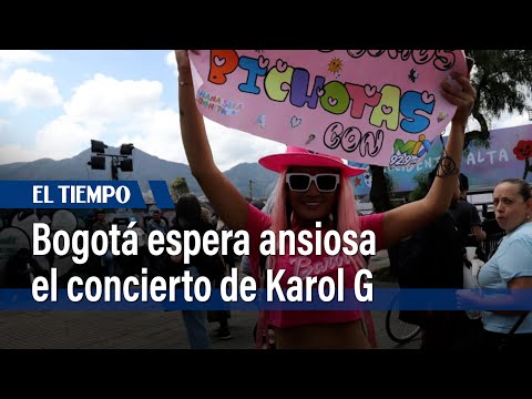 Expectativa y asistencia masiva al estadio 'El Campín' por concierto de Karol G | El Tiempo