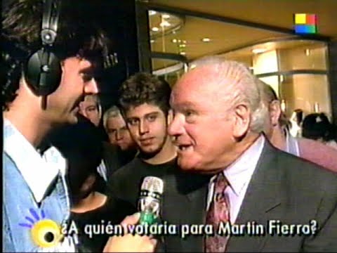 DiFilm - Marcos Zucker sobre los Premios Martin Fierro (1995)