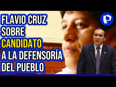 Flavio Cruz: Esperemos alcanzar los votos para elegir a Josué Gutiérrez como defensor del Pueblo