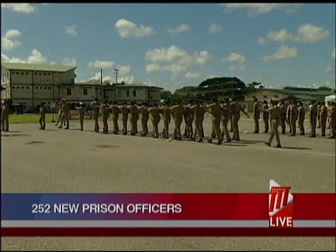 252 New Prison Officers In The Service