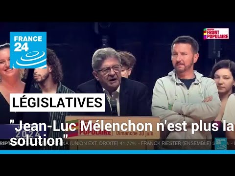 Législatives : Jean-Luc Mélenchon n'est plus une solution, pour le politologue Erwan Lecoeur