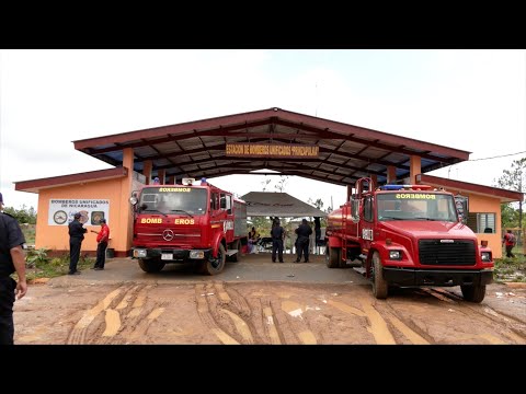 Habitantes de Prinzapolka cuentan con nueva estación de bomberos
