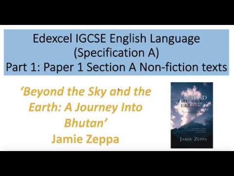 Analysis of 'Beyond the Sky and Earth: A Journey into Bhutan' by Jamie Zeppa