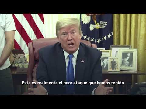 Donald Trump y COVID-19: Es peor que el ataque al World Trade Center  (Subtitulado)