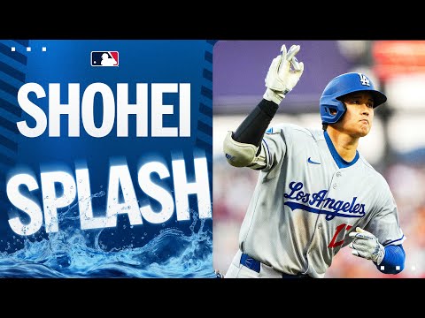 SPLASH HOMER! Shohei hits HR No. 32 into McCovey Cove! | 大谷翔平32号放つ