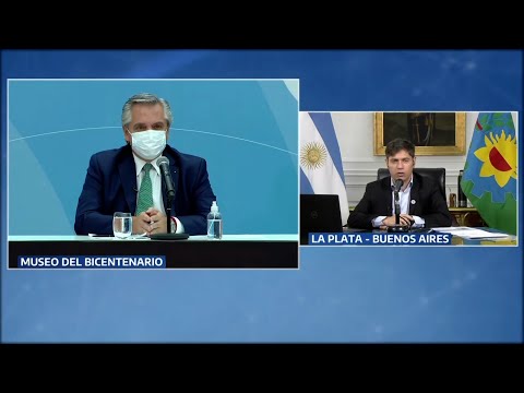 Gobernadores e intendentes destacan “esfuerzo” del Gobierno nacional ante la pandemia