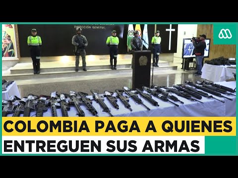 Dinero por fusiles: La campaña colombiana para frenar los delitos violentos