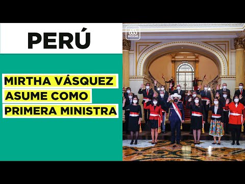 Inesperado cambio en Gobierno de Perú: Mirtha Vásquez asumió como primera ministra