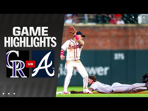 Rockies vs. Braves Game Highlights (9/5/24) | MLB Highlights