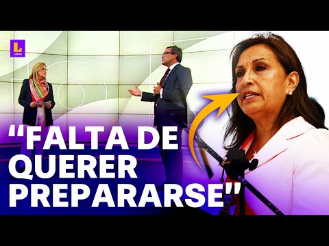 Entrevista de Dina Boluarte en China: Queda claro la falta de querer prepararse