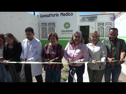 Pone en operación Ayuntamiento Soledense, consultorio médico gratuito en La Virgen
