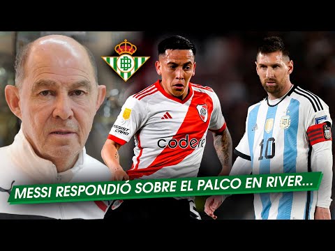 BOCHINI ahora APOYA a BOCA + Los DOS de RIVER que BUSCARÍA BETIS + MESSI habla del PALCO de RIVER