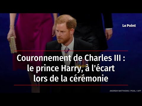 Couronnement de Charles III : le prince Harry, à l'écart lors de la cérémonie