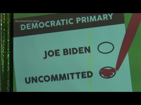 President Joe Biden wins Michigan Democratic primary but ‘uncommitted’ votes demand attention