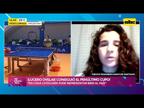 Juegos Panamericanos de Santiago: ¡Lucero Ovelar consiguió el penúltimo cupo!