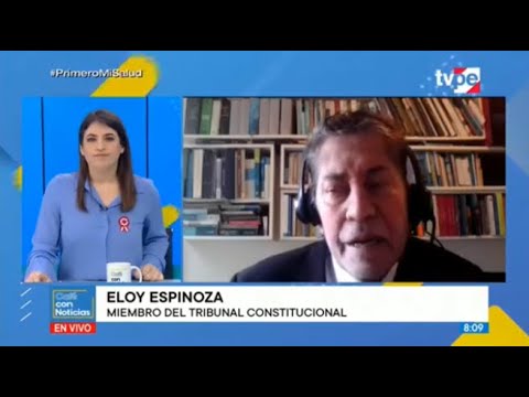 Café Con Noticias | Eloy Espinosa-Saldaña Barrera, miembro del Tribunal Constitucional