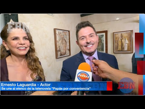 ERNESTO LAGUARDIA vuelve a trabajar con Rosy Ocampo en su nueva telenovela Papas por conveniencia