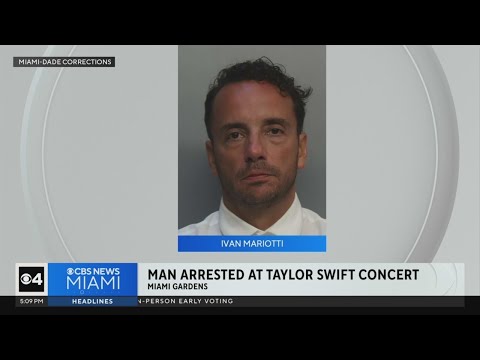 Man accused of pretending to be security guard at Taylor Swift concert