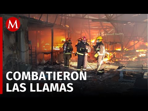 Se registra incendio y explosión en fábrica de pirotecnia de Tultepec, Edomex
