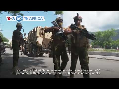 VOA60 Africa - Kenya National Police Service bans protests in Nairobi until further notice