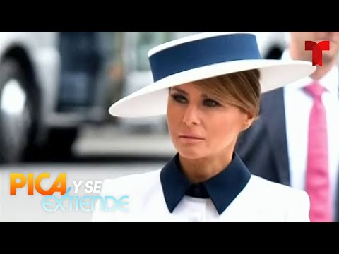 Melania Trump, ícono de la moda en la Casa Blanca