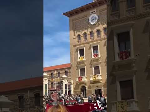 El Rey Felipe VI jura bandera en la Academia General Militar de Zaragoza