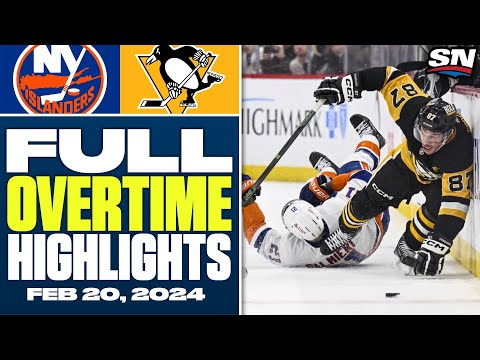 New York Islanders at Pittsburgh Penguins | FULL Overtime Highlights - February 20, 2024