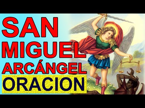 Oración de la noche a San Miguel Arcángel para antes de dormir