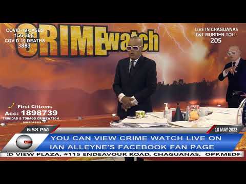 WEDNESDAY 18TH MAY 2022 - CRIME WATCH LIVE