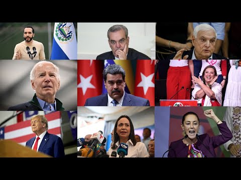 Maratón electoral en América Latina en 2024: Estados Unidos, México y 4 países elegirán presidente